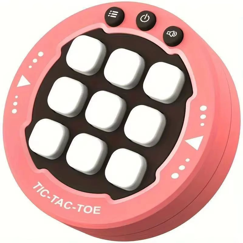 Multifunctional Electronic Tic-Tac-Toe Board Board Games Montessori Puzzle Table Game Chess Chess Set Portable for Adults Kids