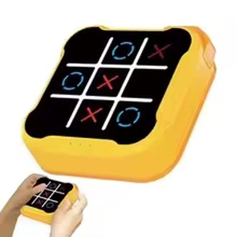 Multifunctional Electronic Tic-Tac-Toe Board Board Games Montessori Puzzle Table Game Chess Chess Set Portable for Adults Kids