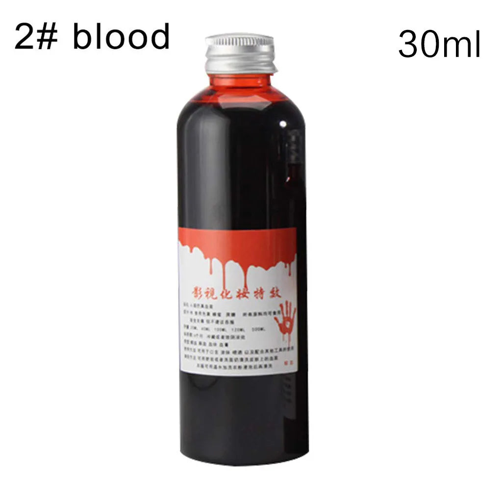 Fake Blood Gel Tube Horror Fancy Dress Costume Halloween Party Tool 30-100Ml
