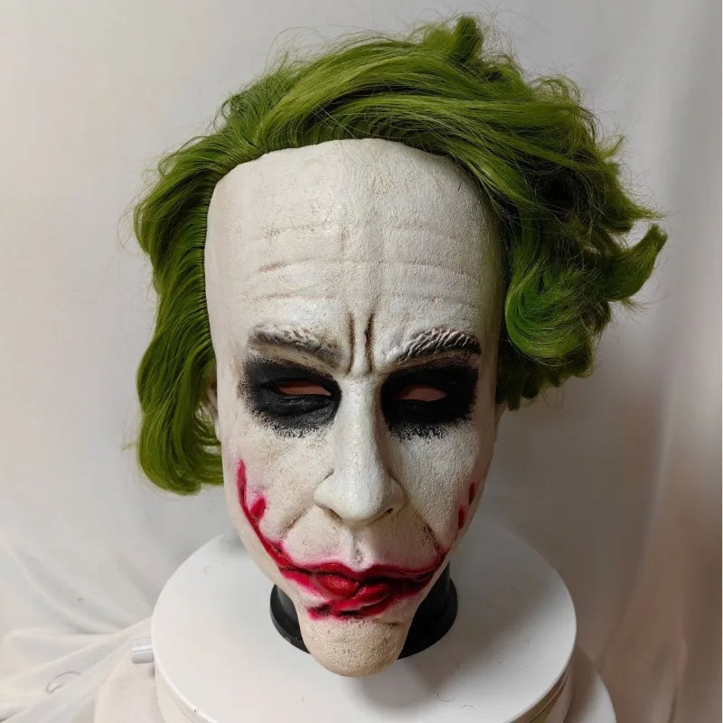 Joker Clown Mask & Scary Gorilla Latex Mask – Halloween Horror Cosplay for Adults & Kids