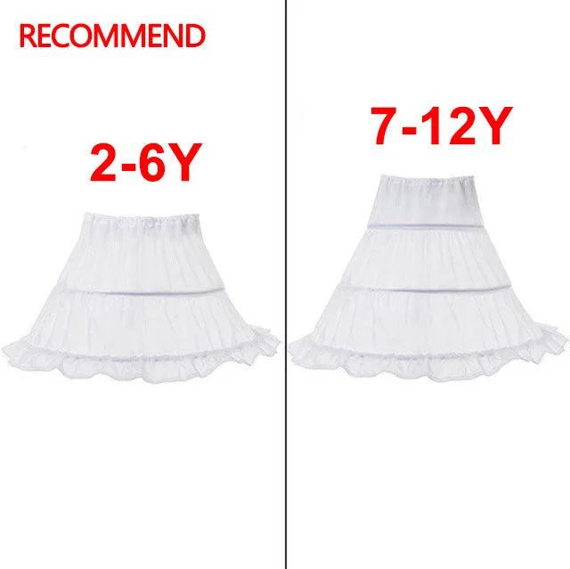 Girls Princess Petticoat Skirt – Perfect Underskirt for Anna & Elsa Frozen Dresses