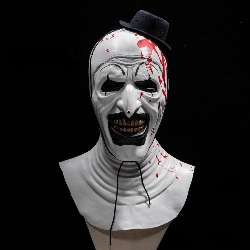 Art the Clown Costume – Terrifier 2 Cosplay Jumpsuit & Mask | Halloween Outfit for Men & Women