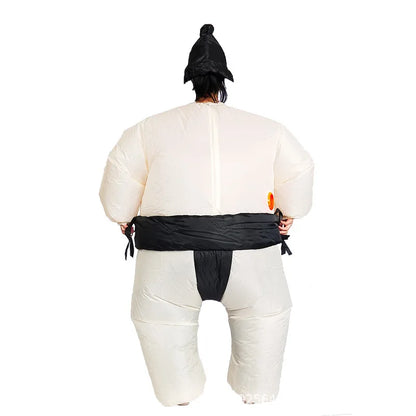 Inflatable Sumo Wrestler Costume – Funny Blow Up Outfit for Kids & Adults