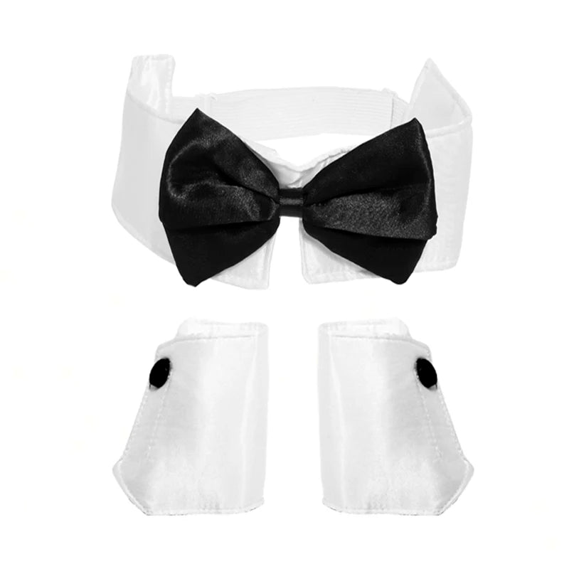 Sexy Bunny Girl Costume Set – Ears, Bow Tie, Tail & Gloves | Women’s Easter & Halloween Party Cosplay Outfit