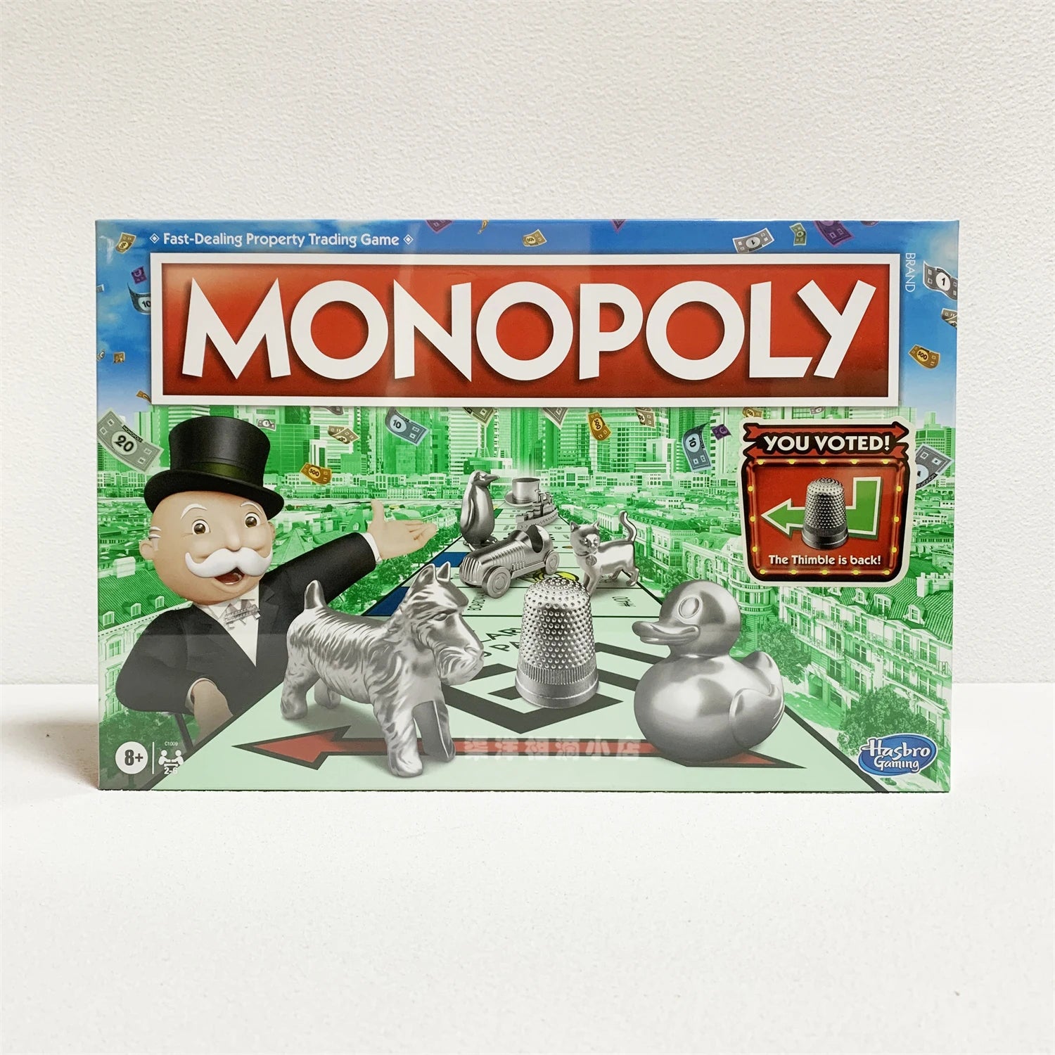 Monopoly Classic Edition – Real Estate Tycoon Tabletop Game for Family & Friends