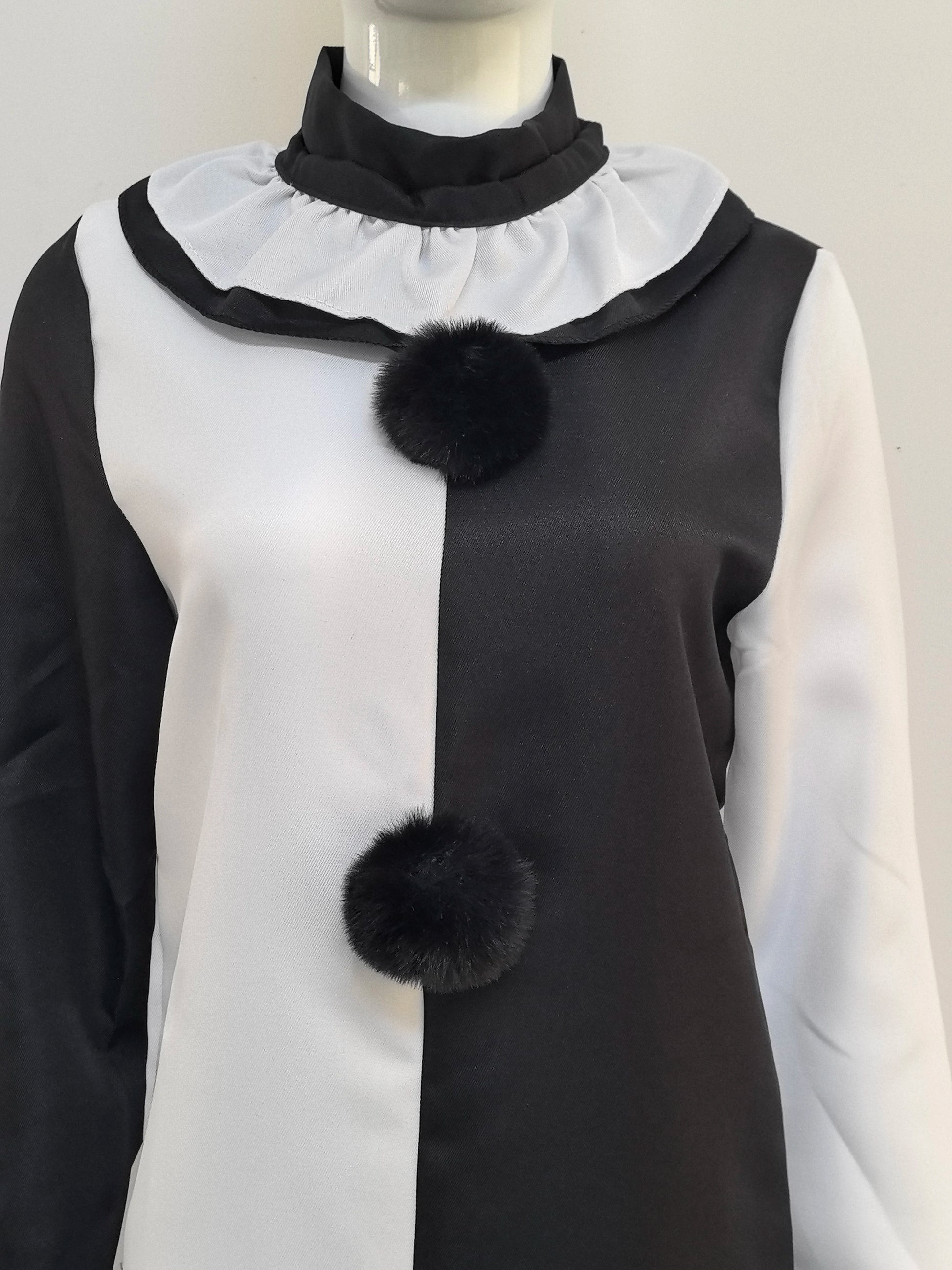 Art the Clown Costume – Terrifier 2 Cosplay Jumpsuit & Mask | Halloween Outfit for Men & Women