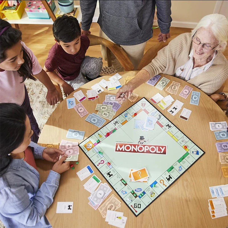 Monopoly Classic Edition – Real Estate Tycoon Tabletop Game for Family & Friends
