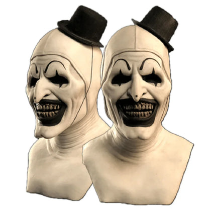Art the Clown Costume – Terrifier 2 Cosplay Jumpsuit & Mask | Halloween Outfit for Men & Women
