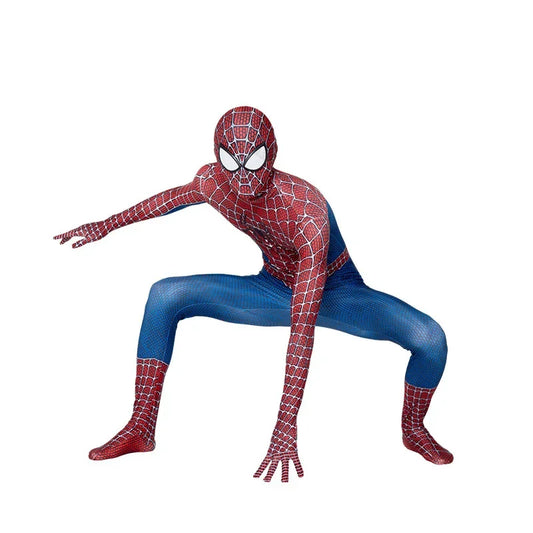 Anime Spider Man Costume Adult Jumpsuit Spandex Superhero Zhentai Halloween Party Cosplay Expedition Jumpsuit 3D Style
