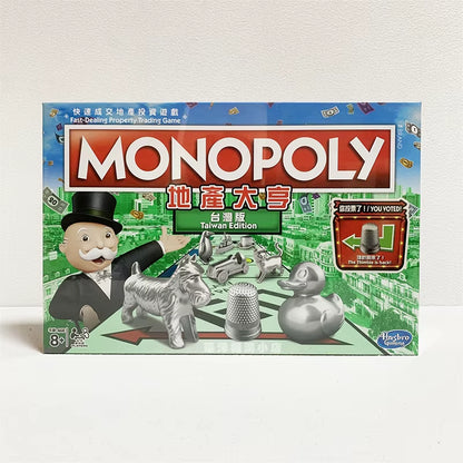 Monopoly Classic Edition – Real Estate Tycoon Tabletop Game for Family & Friends