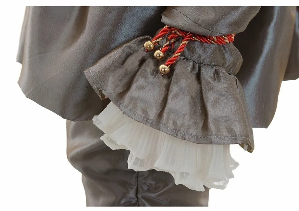 Pennywise Clown Cosplay Costume – Scary IT Movie Outfit for Men & Women, Halloween & Party Horror Uniform