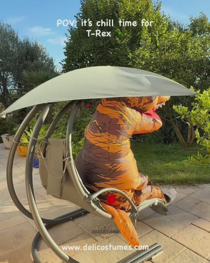 Adult Kids T-Rex Dinosaur Inflatable Costumes Purim Halloween Christmas Mascot Anime Party Cosplay Costume Dress Fancy Suits